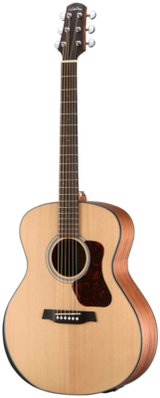 Walden Guitars G550RE Natura Solid Spruce Top Armrest Grand Auditorium Acoustic-Electric - Open Pore Satin Natural