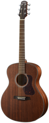 Walden Guitars G551E Natura Solid Mahogany Top Grand Auditorium Acoustic-Electric - Open Pore Satin Natural