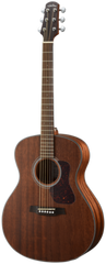 Walden Guitars G551E Natura Solid Mahogany Top Grand Auditorium Acoustic-Electric - Open Pore Satin Natural