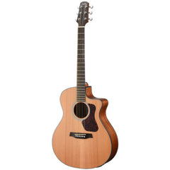 Walden Guitars G570CE Natura Solid Cedar Top Grand Auditorium Acoustic Cutaway-Electric - Open Pore Satin Natural