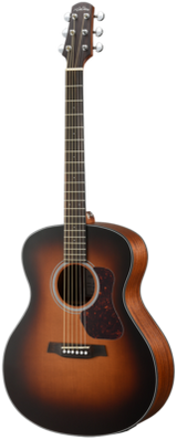 Walden Guitars G570ETB Natura Solid Cedar Top Grand Auditorium Acoustic-Electric - Open Pore Satin Tobacco Burst