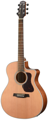 Walden Guitars G770CE Natura All-Solid Cedar-Mahogany Grand Auditorium Acoustic Cutaway-Electric - Satin Natural