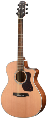 Walden Guitars G770CE Natura All-Solid Cedar-Mahogany Grand Auditorium Acoustic Cutaway-Electric - Satin Natural