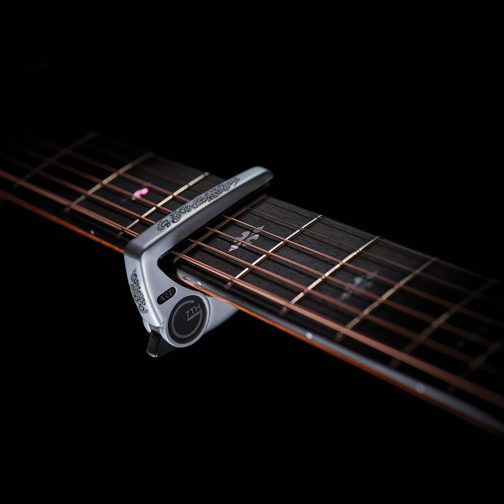 G7 Performance 3 Silver Guitar Capo Special 20th Anniversary Edition