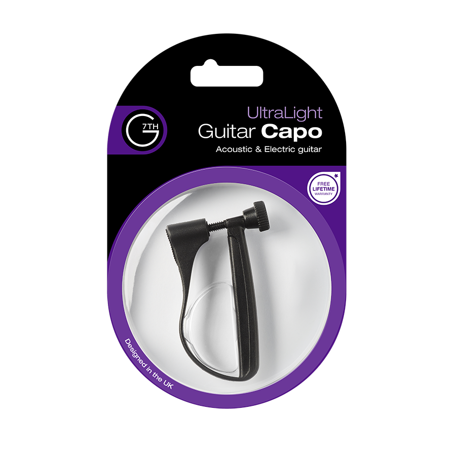 G7 Ultralight Black Guitar Capo