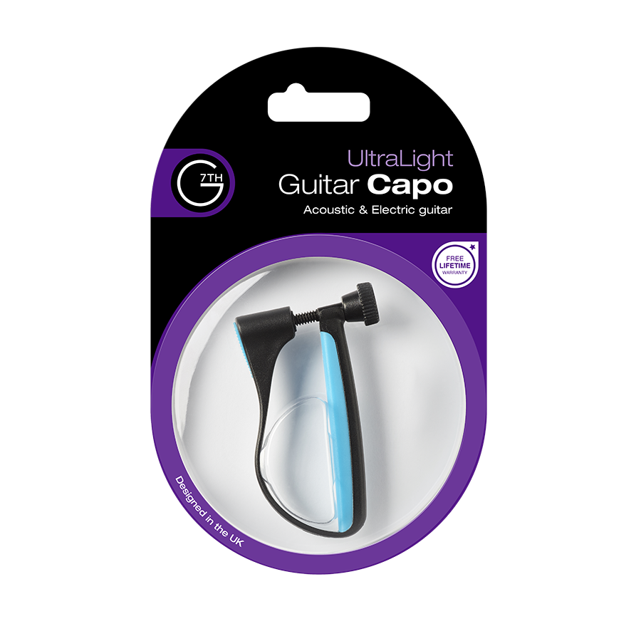 G7 Ultralight Blue Guitar Capo