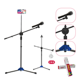 Galux GMP-600 Microphone Stand with Mobile Phone Holder