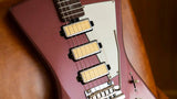 Sterling By Music Man St. Vincent Goldie Guitar in Velveteen