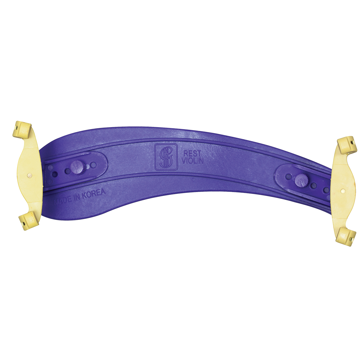 Hidersine Shawbury 4/4 Violin Shoulder Rest Purple