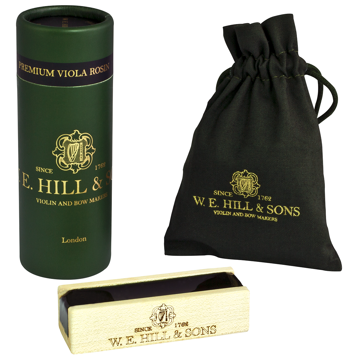 W.E. Hill & Sons 2066M Premium Viola Dark/Medium Rosin