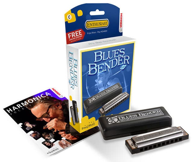 Hohner Enthusiast Series Blues Bender Harmonica in the Key of D