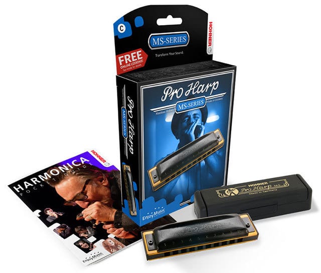 Hohner MS Series Pro Harp Harmonica in the Key of D