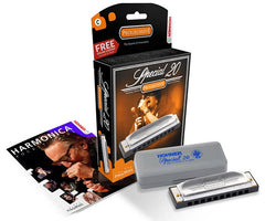 Hohner Progressive Series Special 20 Harmonica in the Key of B