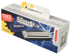 Hohner Enthusiast Series Silverstar Harmonica in the Key of A