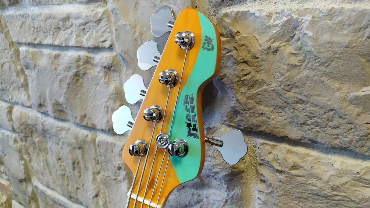 Markbass GV 5 GLOXY Bass Guitar in Surf Green