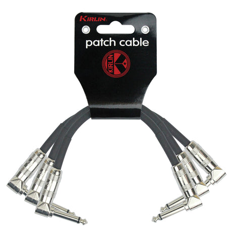 Kirlin KIP3243PN-6 Patch Cable 3-Pack RA-RA 6"