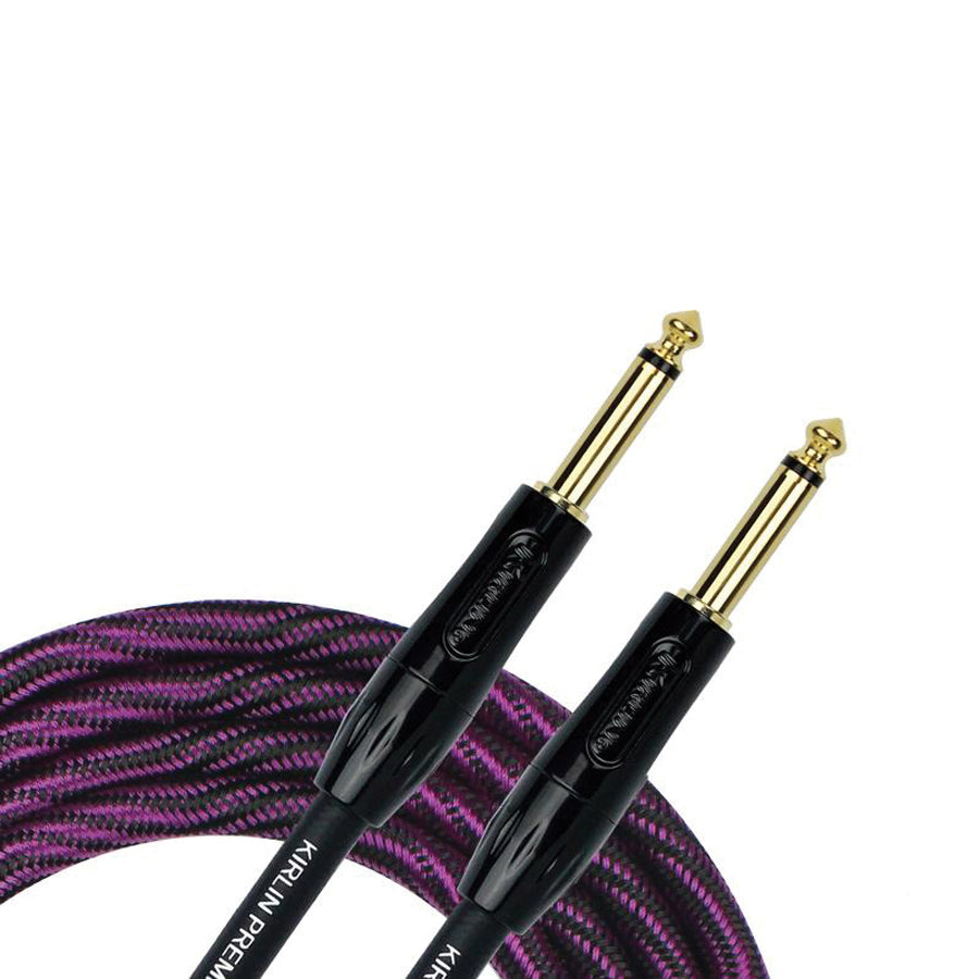 Kirlin IWB201WB 10ft Premium Plus Wave Purple Instrument Cable