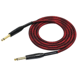 Kirlin IWB201WB 20ft Premium Plus Wave Red Instrument Cable