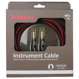 Kirlin IWB201WB 20ft Premium Plus Wave Red Instrument Cable