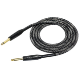 Kirlin IWB201WB 10ft Premium Plus Wave Black Instrument Cable