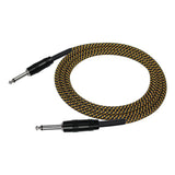 Kirlin IWC201BY 10ft Tweed Entry Woven Instrument Cable