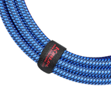 Kirlin IWC201BL 10ft Blue Entry Woven Instrument Cable