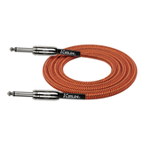 Kirlin IWC201OR 20ft Orange Entry Woven Instrument Cable