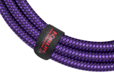 Kirlin IWC201PU 10ft Purple Entry Woven Instrument Cable