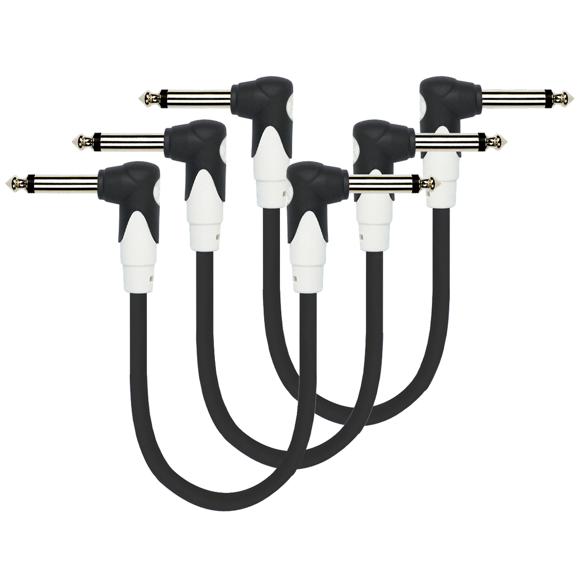 Kirlin KLG3203-3 Patch Cable 3 Inch Moulded Plugs 3-Pack