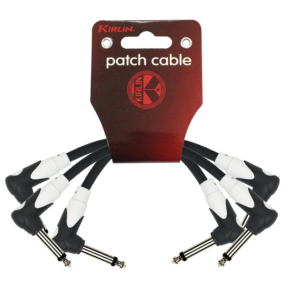 Kirlin KLG3203-3 Patch Cable 3 Inch Moulded Plugs 3-Pack