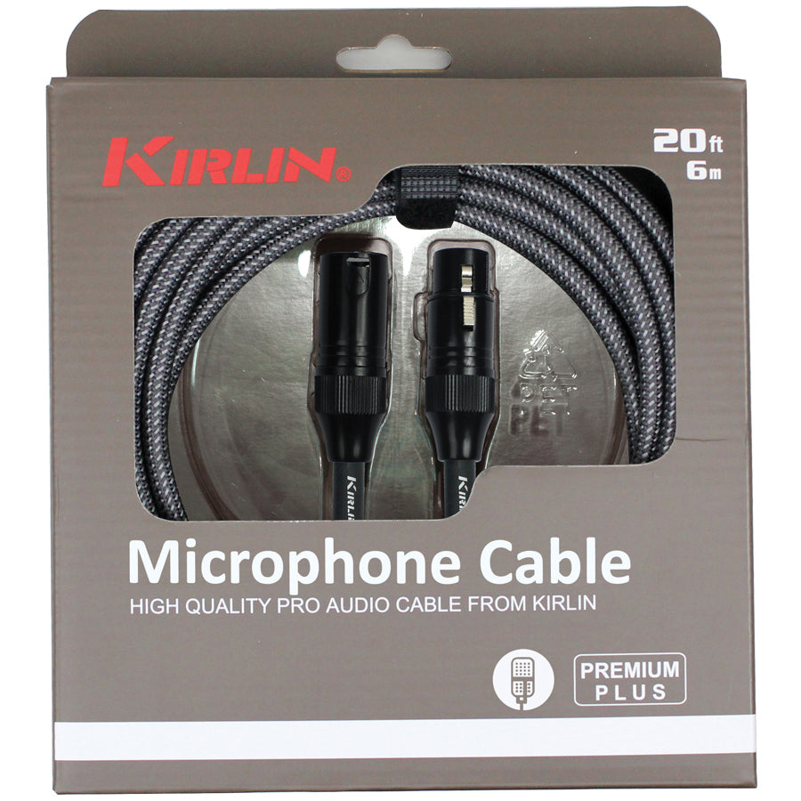 Kirlin Premium Plus 20ft XLR - XLR Cable