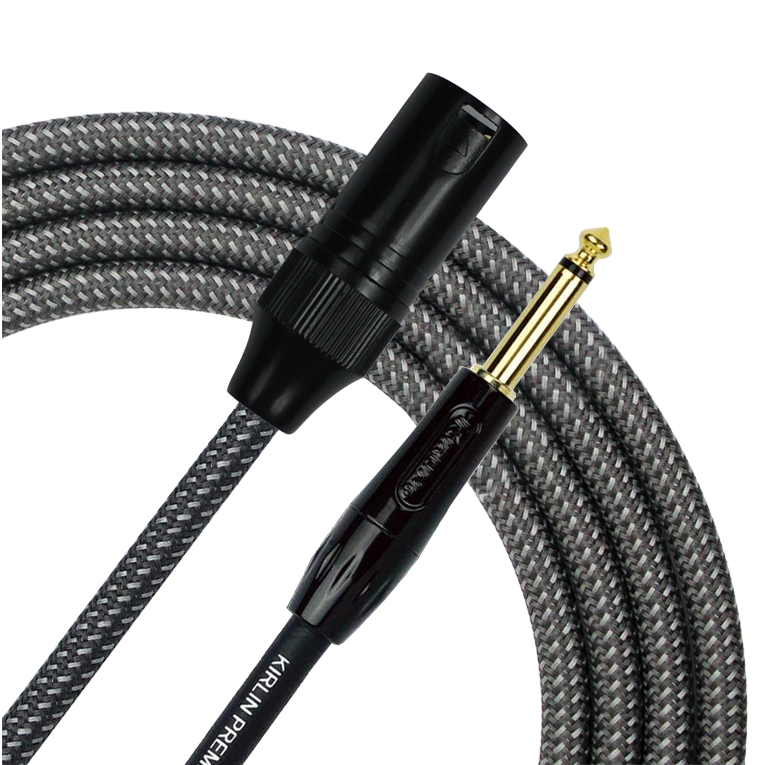 Kirlin Premium Plus 20ft XLR Male - Jack Mic Patch Cable