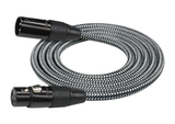 Kirlin Entry Woven Black 10ft XLR - XLR Cable