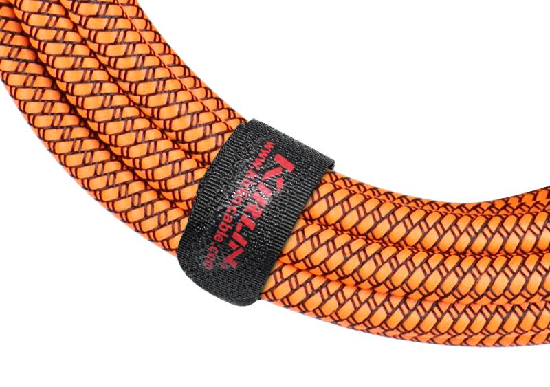 Kirlin Entry Woven Orange 20ft XLR - XLR Cable