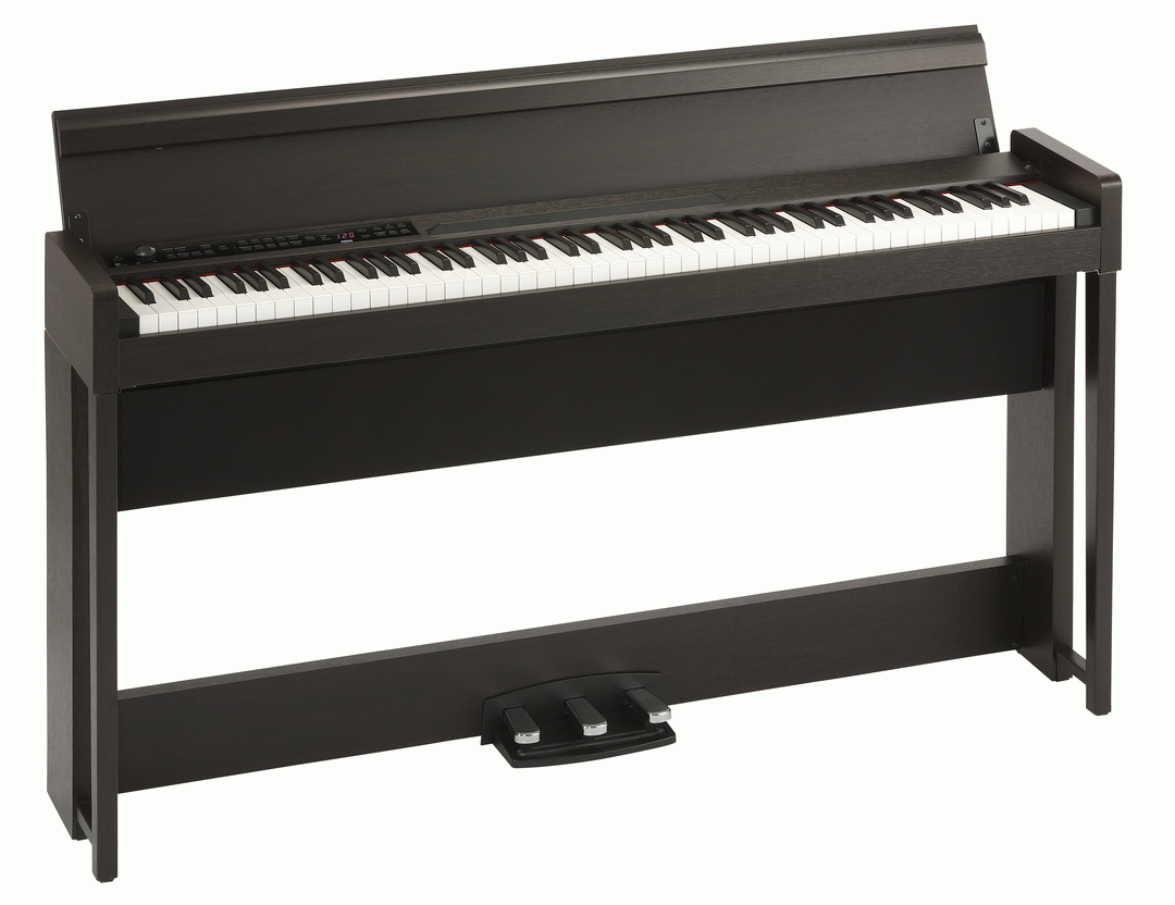 KORG C1 88 NOTE PIANO BROWN (WOODGRAIN)