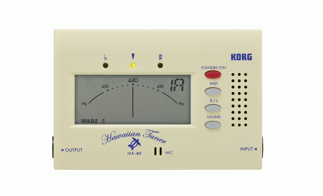 KORG HA-40 HAWAIIAN TUNER