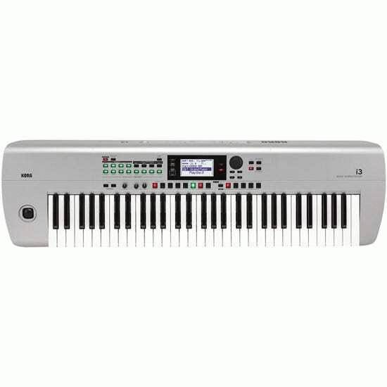 KORG I3 61 KEY WORKSTATION SILVER