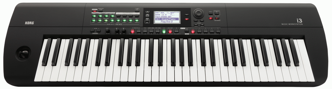 KORG I3 61 KEY WORKSTATION BLACK