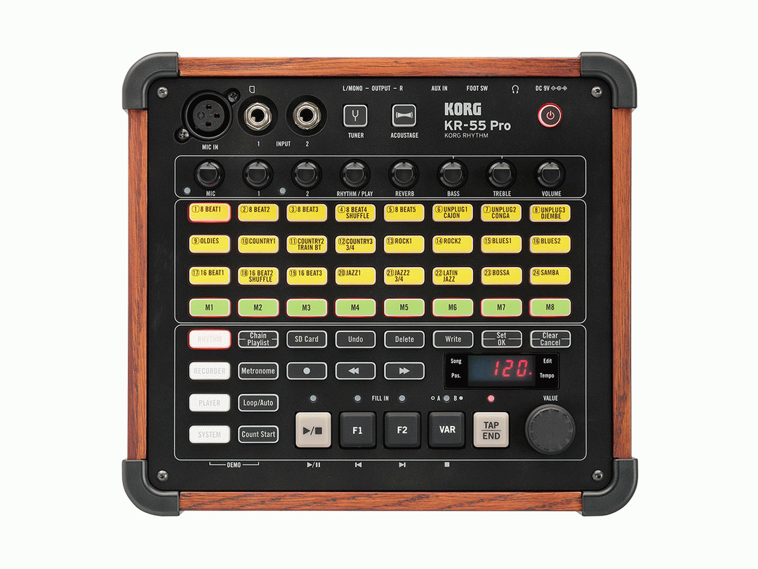 KORG DRUM MACHINE MIXER RECORDER