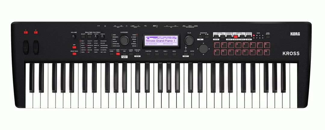 KORG KROSS 2 61 NOTE SYNTH BLACK