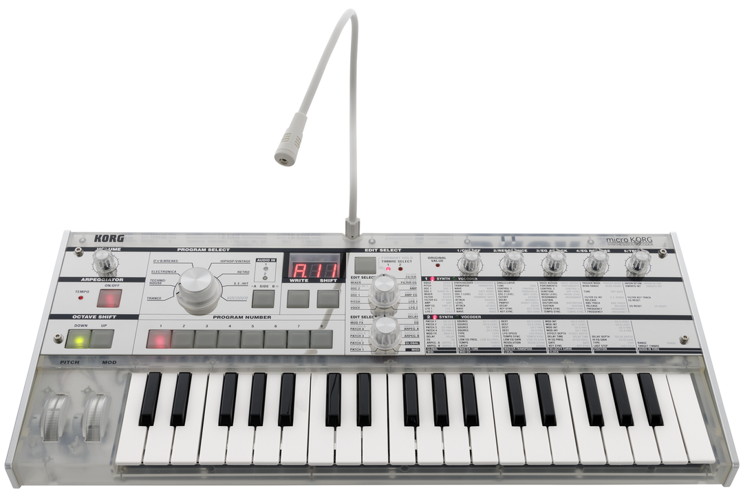 KORG MICROKORG MK 1 SYNTH LIMITED EDITION CRYSTAL