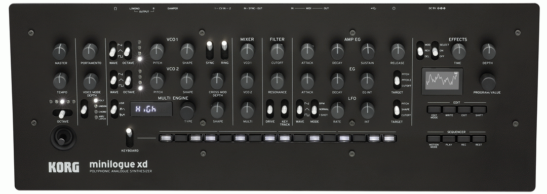 KORG MINILOGUE XDM DESKTOP MODULE