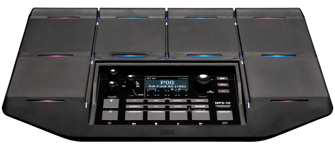 KORG MPS-10 DRUM PERCUSSION AND SAMPLER PAD