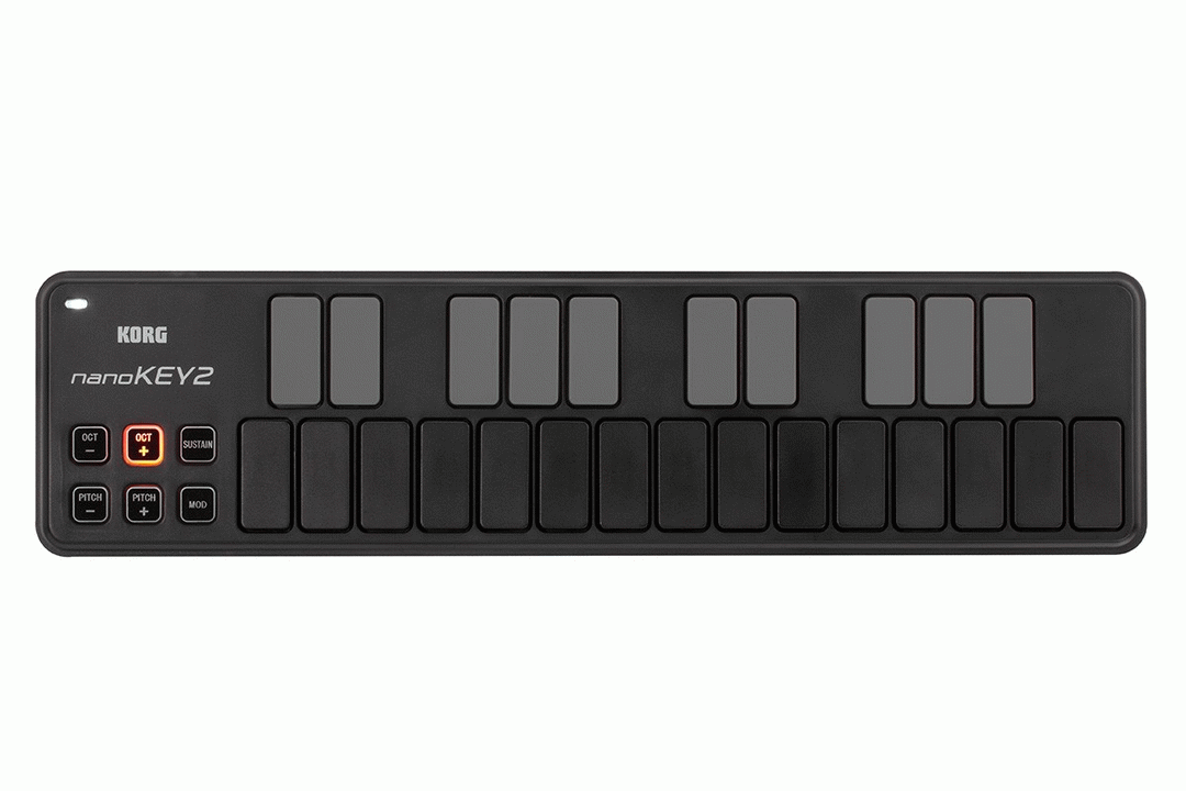 KORG NANOKEY2 CONTROLLER KEYBOARD BLK