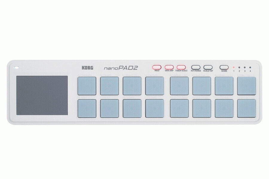 KORG NANOPAD2 DRUMPAD CONTROLLER WH