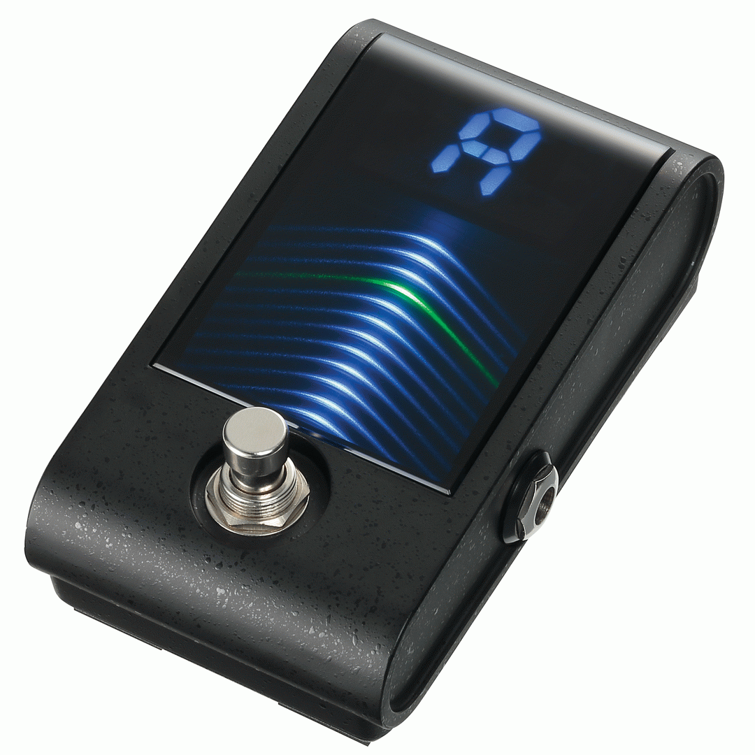 KORG PITCHBLACK CUSTOM TUNER PEDAL BLACK