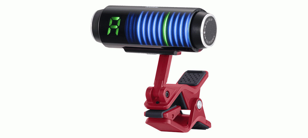 KORG SLEDGEHAMMER CUSTOM TUNER IN RED