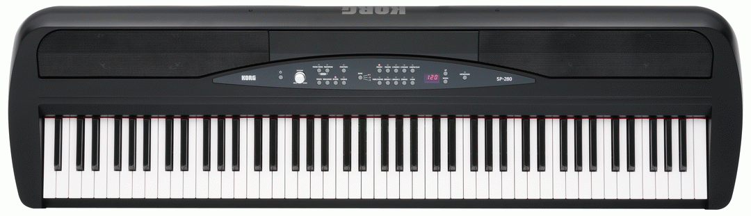 KORG SP280 DIGITAL PIANO BLACK