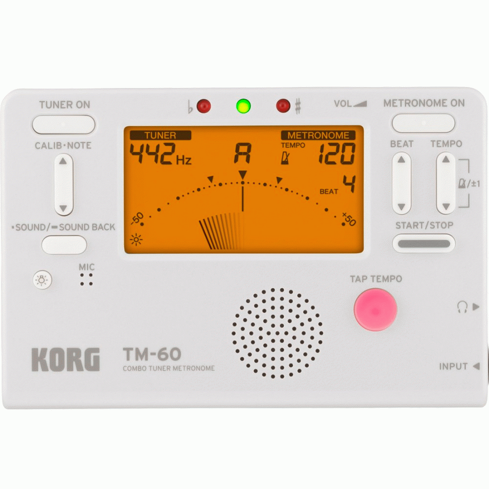 KORG TMR-50 TUNER METRONOME WHITE