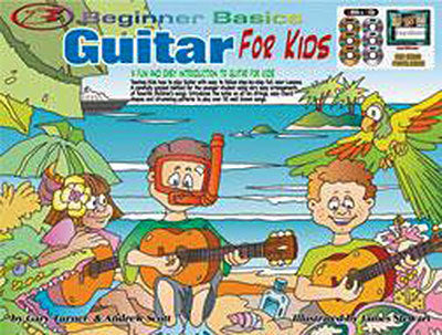 Beginner Basics Guitar for Kids Book/CD(3)/DVD(3)